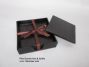 black wooden veneer square coaster fc2901d-1010 s5